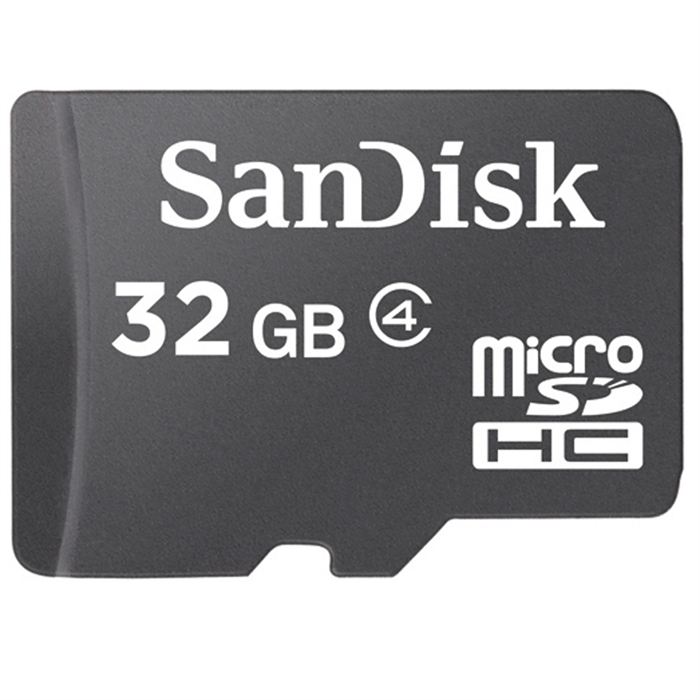 Carte Mémoire SanDisk SDHC 32Go Classe 4