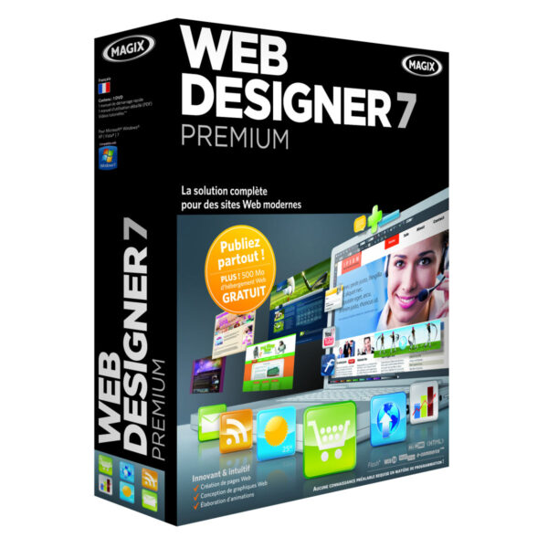 logiciel web designer