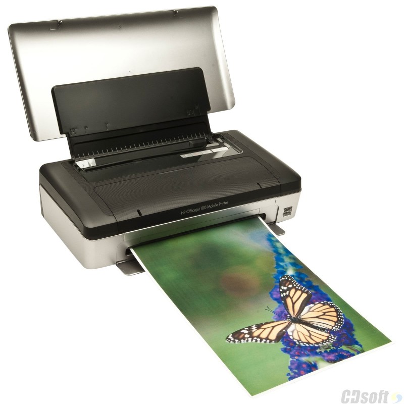 imprimantes-scanners imprimante portable hp officejet 100 t-cn551a